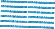 COOPHYA 12pcs Magnetic Memo Board Borders for Home Kitchen Blackboard Trim Decorations for Classroom