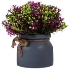 Simulated Orchid Bonsai Plants Decor Indoor Desktop Artificial Flower Ornament