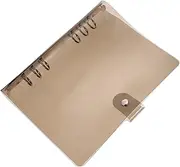 Gadpiparty Waterproof and Binder Book Case 6-Ring Loose-Leaf Notebook Holder for Office School