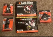 Black & Decker matrix 20 & 12 V Drills w/ Router,Jig Saw,Trim Saw,&Sander Attach