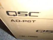 QSC AD-P6T AcousticDesign 6.5" 2-Way 60W Pendant-Mount Loudspeaker WHITE *NEW*