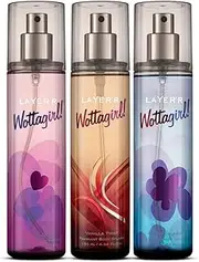Layer'r Wottagirl Body Mist For Women Pack Of 3 Random Variants - 135 ml Each