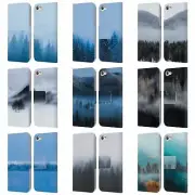 PATRIK LOVRIN MAGICAL FOGGY LANDSCAPE LEATHER BOOK CASE FOR APPLE iPOD TOUCH MP3