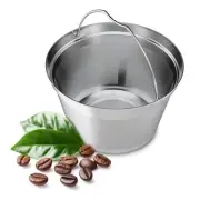 Nicelucky Reusable 4-5cup basket Replacement coffee filters- stainless steel ...