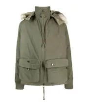 Army Tent Retro zip-up jacket 4 Green