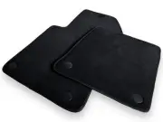 Genuine Alcantara Floor Mats for Ferrari 599 Coupe 2006-2012 Black (for: Ferrari)