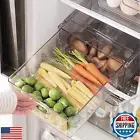 LALASTAR Refrigerator Organizer Bin with Pull-out Drawer, Large Fridge Organi
