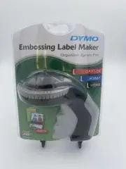 DYMO Embossing Label Maker with Label Tapes Organizer Xpress Pro Label