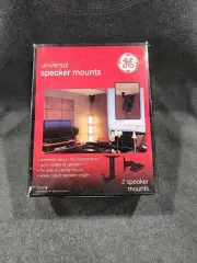 GE Universal Speaker Mounting Brackets - 30567 Wall or Ceiling Theater Stand