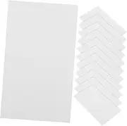 FUNNETOYU 300pcs Blank Card Learning Index Note Cards Cue Card Stock Colored Index Cards Large Study Cards Educational Flashcards Blank Flashcards Plain Flashcards Memo Cards White Paper
