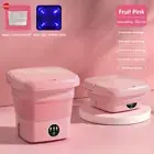 Mini Folding Washing Machine with Dehydration for Dorms and Travel