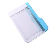Mini Paper Trimmer 6-Inch Guillotine Paper Cutter Photo Cutting Machine 10 Sheets Capacity Paper Slicer with Grid Line and Scale Design