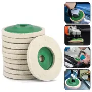 High performance 4 Wool Buffing Angle Grinder Wheel Felt Polishing Disc Pad Kit