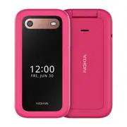 Nokia 2660 Dual SIM 4G FLIP BIG Button Phone Unlocked - Pink