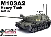 Dragon 1/72 American M103A2 Heavy Tank Ornament World Of Tanks 63162 Model Toys