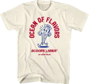 Scoops Ahoy Ocean Of Flavors Stranger Things T-Shirt