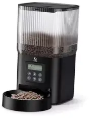Automatic Cat Feeder, Automatic Dog Food Dispenser Programmable Control 1-6 5L