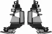 Compatible with Benz for ML350 2003 2004 2005 2Pcs Front Left Right Fog Light Trim Fog Lamp Bracket Car Fog Light Assembly OEM:1638201212,1638201112 Car Fog Light Components