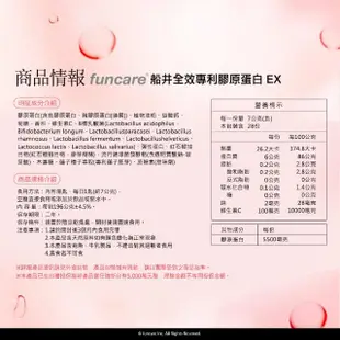 【funcare 船井生醫】全效專利膠原蛋白EX 6入(共168日份)