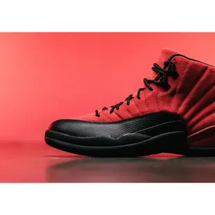 【AIR JORDAN 12 REVERSE FLU GAME GS】黑紅 12代｜高筒 女鞋 153265-602