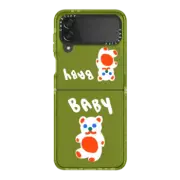 Galaxy Z Flip4 Impact Case Baby Bear by Katie Benn