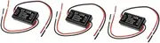 PLAFOPE 3pcs Waterproof Led Strobe Controller 12v Strobe Flasher Module for Tail Light Stop Light Easy to Install