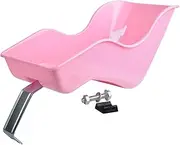 Bike Seat for Dolls – Doll Riding Accessory, Toy Cycle Add-On | Doll Carrier with Adjustable Clip Mount Suitable On Most Bicycles, Ideal for Playtime, Park Fun and Imaginative Cycling Fun