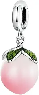 [Gogogmee] Custom Jewelry Set Peach Charm Pendant for Necklace Bracelet Charm Bracelet