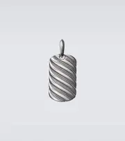 [David Yurman] David Yurman Sculpted Cable sterling silver pendant One Size silver