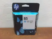 HP 85 Light Cyan C9428A 69ml Ink Cartridge DesignJet 30 90 130 - Dated 12/2014