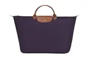 Longchamp Le Pliage Travel Handbag (Large, Bilberry)