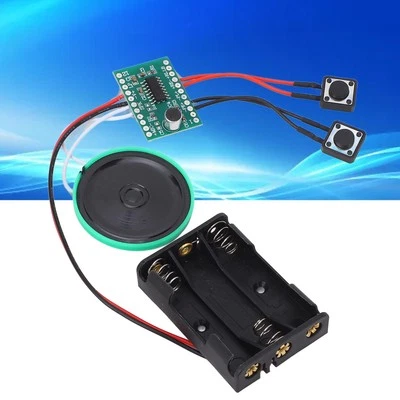 4 Minutes Sound Module Button Control DIY Music Sound Talk Recordable Chip