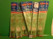 LM Dickson Snelled Bronze Carlisle Hooks, Size 6, 10 Packs, 60 Total Hooks (New)