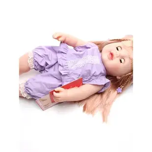 搪膠仿真嬰兒可愛寶寶模型過家家洋娃娃公仔早教教具洗澡玩具女孩