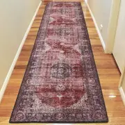 Divan Davenport Red Runner Rug