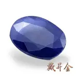 【戴昇金珠寶】天然無燒藍寶石4克拉裸石/水運命/贈開運紫微八字三世因果命盤