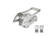 OZNALA Stainless French Fries Slicer Potato Chipper Chip Cutter Chopper Maker Fast Food