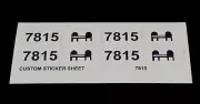 Custom Decal for 7815 Replacement Sticker for 7815