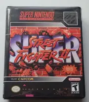 Super Street Fighter II CASE ONLY Super Nintendo SNES Box BEST Quality Available