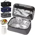 Lunch Bag Adult Lunch Box for Work School Men Women Kids Leakproof Xmas Gift