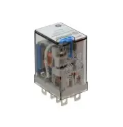 56.32.9.024.0000, FINDER, Ind. Plug-In Relay, Dpdt 12A,
