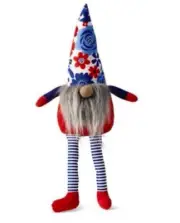 Huntington Home Decorative Mini Gnome 16" Colorful Indoor Ornament