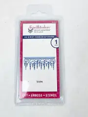 SPELLBINDERS SHAPEABILITIES DIE D-LITES -ICICLES - S2-058 - BRAND NEW