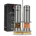 2023 Electric Salt and Pepper Grinder Set- Shakers Salt&Pepper Mills (2)