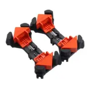 4pc Portable Right Angle Woodworking Clamp Spring Clamping Woodworking 90 Degree