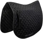 Hcendero Saddle Pad, Thickened Horse Saddle Pad, English Saddle Pad, Sweat-Absorbent and Breathable