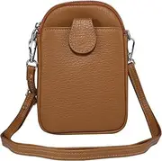 Phone Pouch Small Crossbody Bag,Cell Phone Shoulder Bag Purse Wallet Case With Adjustable Strap Compatible with Travel Belt Clip Hoster
