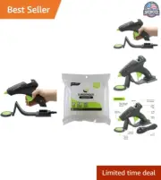 High Temperature Cordless Hot Glue Gun - Sturdy Bonding for Metal, Wood & More