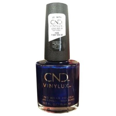 CND Vinylux - Sassy Sapphire - 0.5oz / 15ml