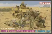 Dragon WWII Afrika Korps Panzergrenadier, El Alamein 1942, Figures 1/35 6389 103